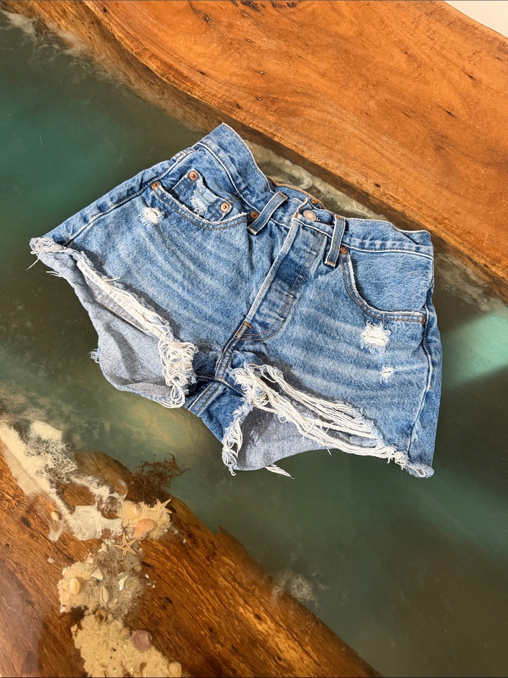 Levi’s 501 Button-down Cut-off Shorts